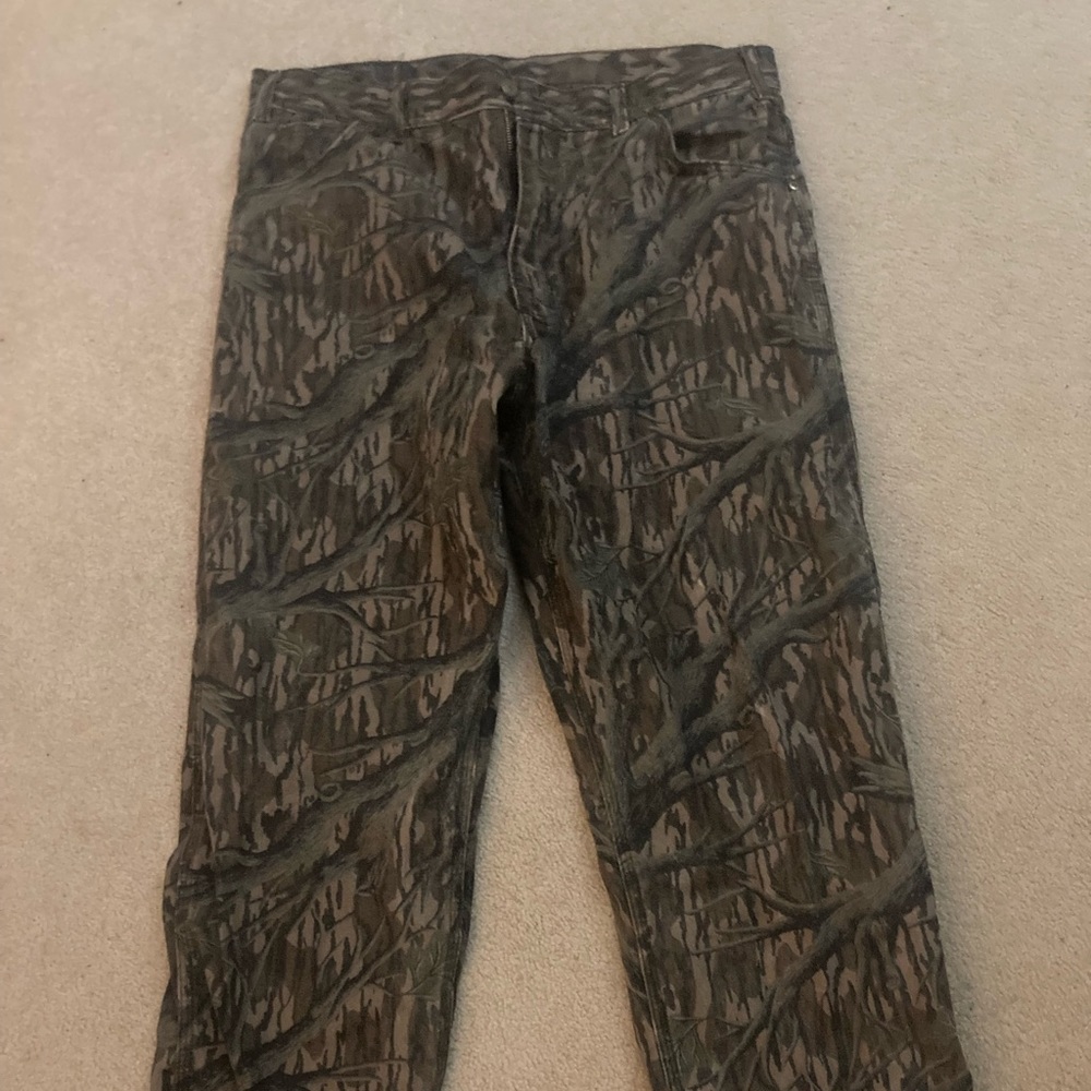 Cabelas Denim Camo Jeans 36
